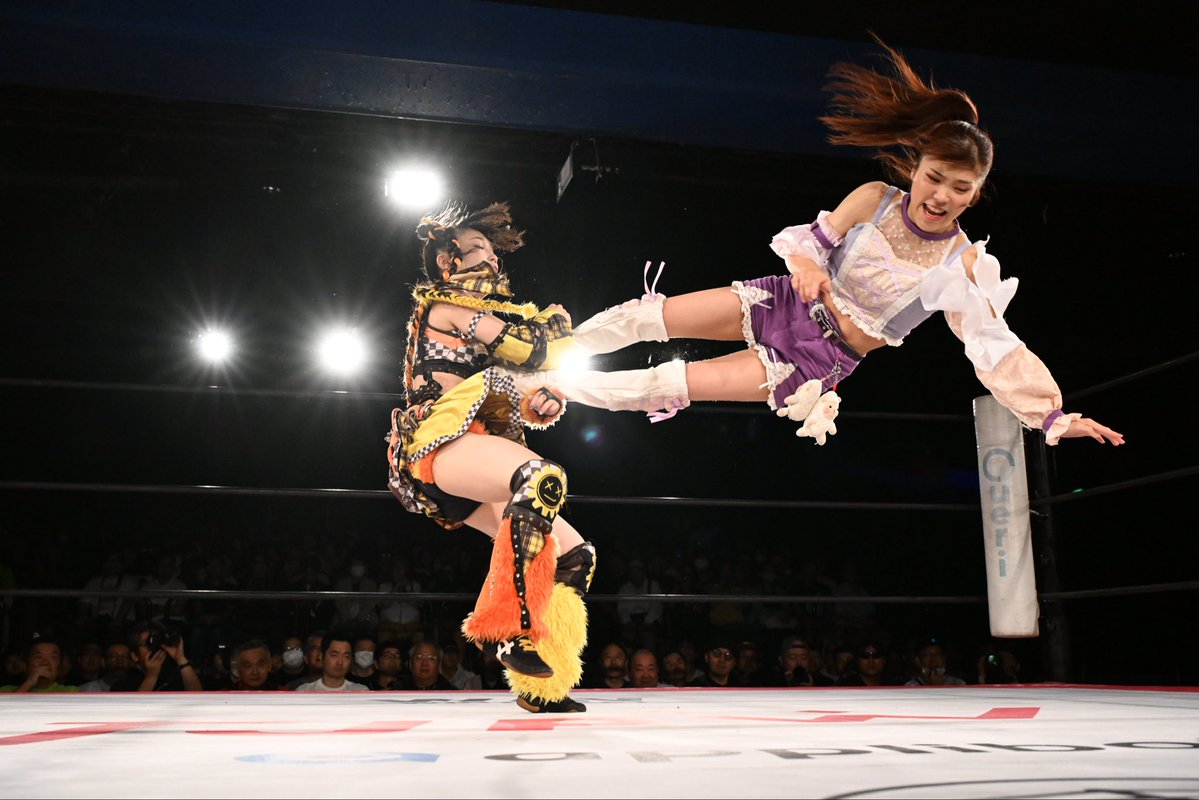 konatsu_tjpw's tweet photo. ラスト新宿FACE大会ありがとうございました…！😭

デビューして1年と少し、他の選手に比べたら思い出って少ないのかもしれないけど寂しいものは寂しい😞💭

来週はついに大田区ビッグマッチです！
ちょっと台風が心配だけど、体調管理気をつけて元気な姿で会いましょう✨
#tjpw https://t.co/lrbK5I2O78