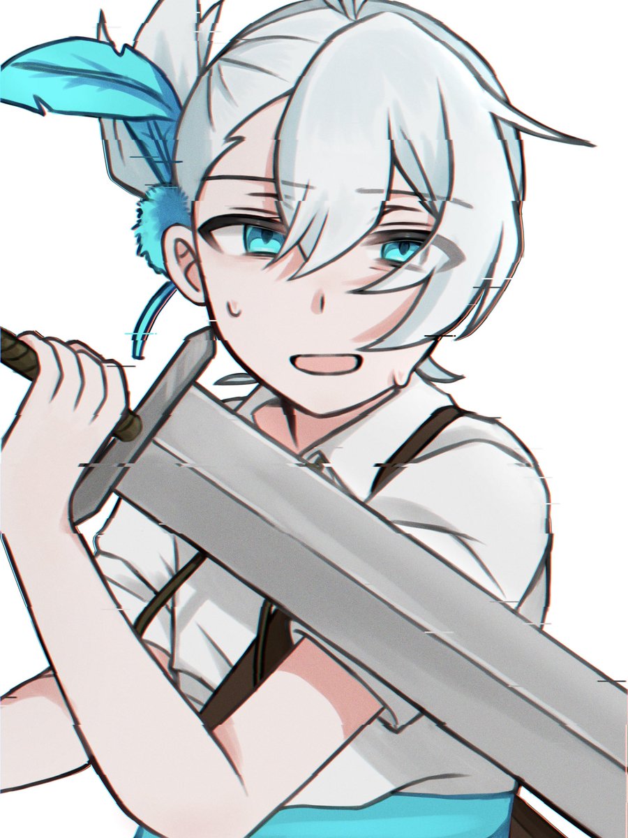 dareka_0716's tweet photo. 『勝負しよう！』
 #メメリ絵 https://t.co/AoVn8mH99V