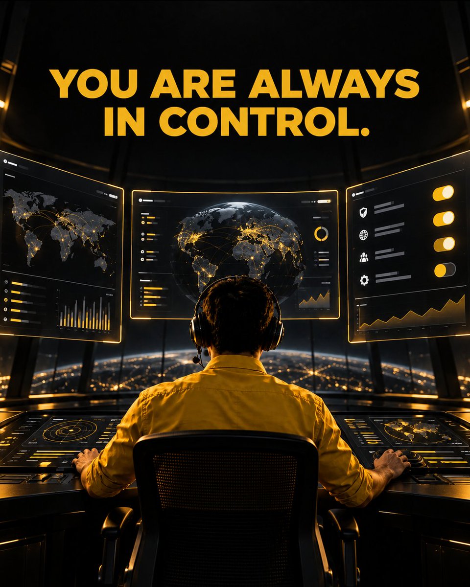 binance's tweet photo. Day 2 of 100 Days of AI 🤖

Your AI agent doesn't need access to everything.

You decide exactly what it can see and do, nothing more. 🫵

That's the whole point of MCP permissions.
