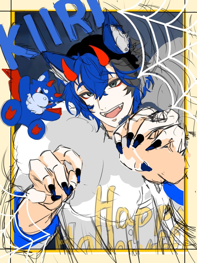 futya_gi's tweet photo. #FA #絵描きさんと繋がりたい 
一旦色置きしたんだけど傑作の予感
ハロウィン楽しみ https://t.co/hOzr2kXNoF