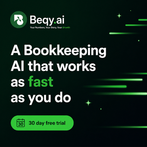 Beqyai's tweet photo. AI bookkeeping that works as fast as you do. ⚡ No lag, no backlog — Beqy keeps pace with your business in real time so your numbers are never behind you.

Your numbers, your story, your growth.

Start your 30 day free trial → @Beqy.ai 

#Beqy #AICFO #FinTechAfrica #Bookkeeping https://t.co/aIbKuBG0C9