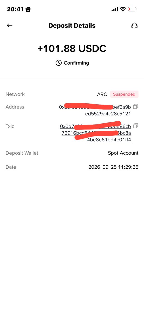 StanleyTom0776's tweet photo. @BinanceWallet @binance I still haven’t received my deposit please resolve this chain so I can get back my deposit please https://t.co/XpOji2SjxH