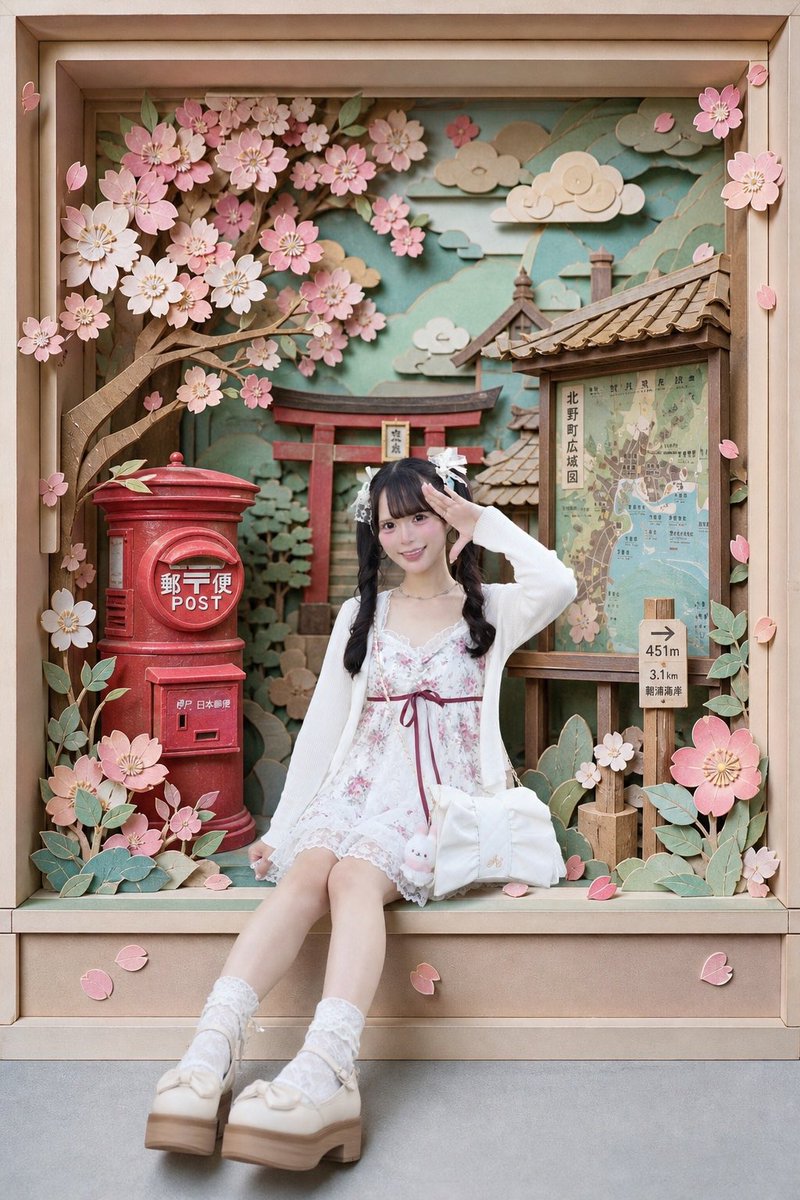 hikarunroll_'s tweet photo. ねえみて！旅行とか思い出の写真をSNOWで流行りのペーパークラフトにしたらめっちゃ可愛い😭 pr https://t.co/TtBg7dKniH