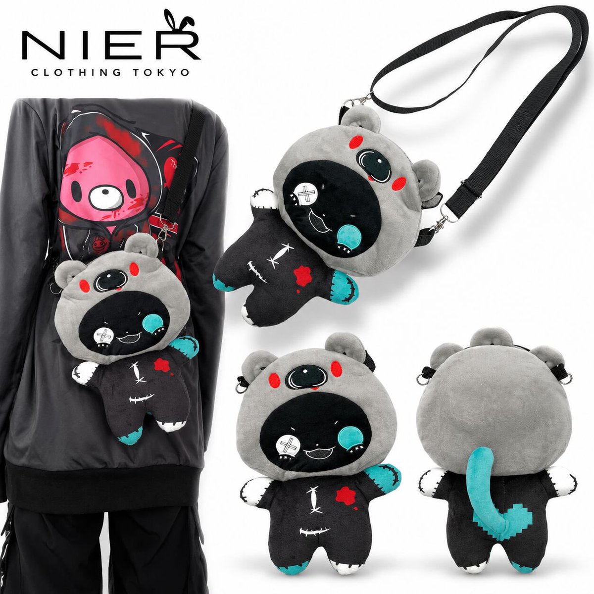 NieR_tokyo's tweet photo. 🩸グル〜ミ〜×NIERコラボ🩸 https://t.co/lSropgMng4