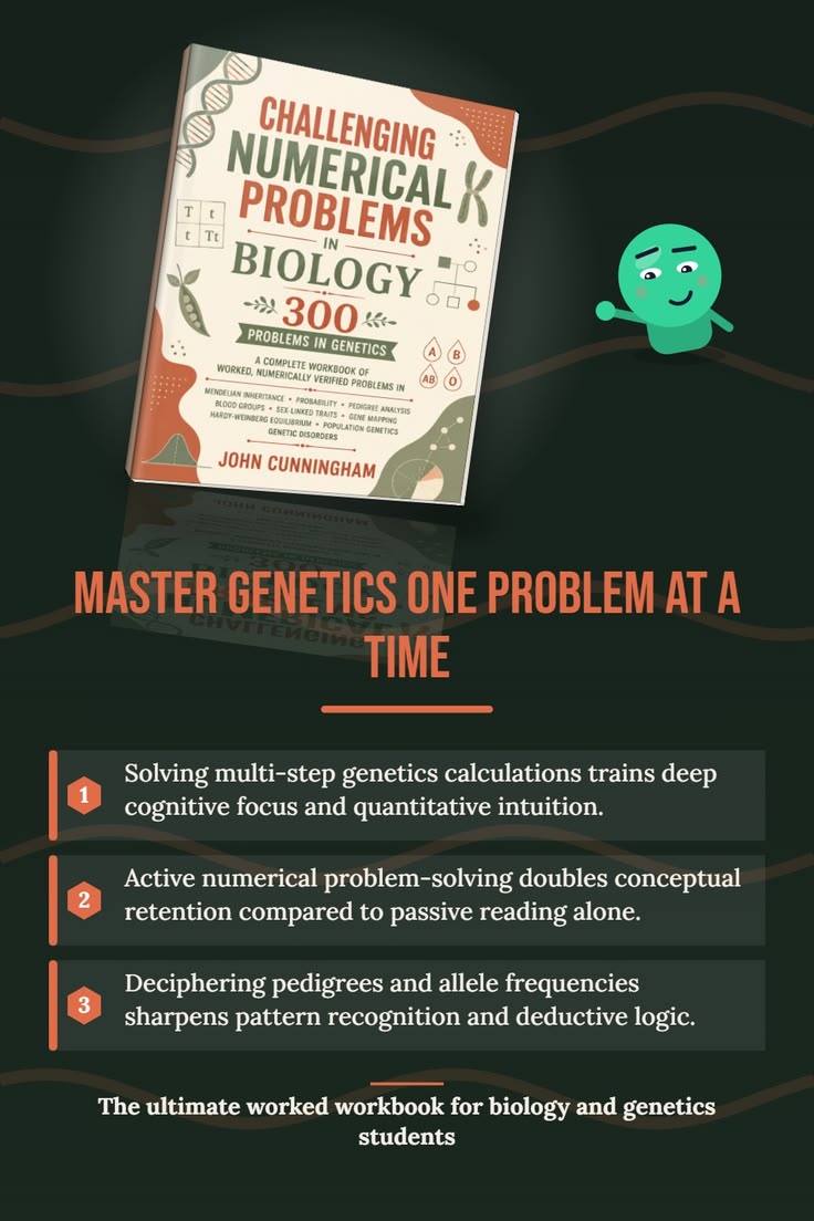 Mammapicks80212's tweet photo. https://t.co/PgZszno5o1 - Start mastering biology with 300 Challenging Numerical Problems in Biology, the ultimate workbook designed specifically for genetics and biology students. #Biology #Genetics #Science #MammaPicks #Bookstagram #Workbook #StudentsGuide #NumericalProblems https://t.co/9gOV2vZQeK