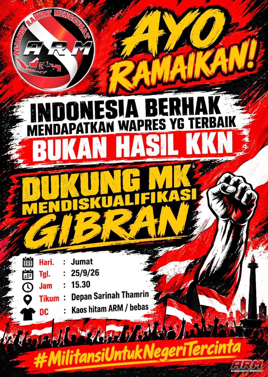 PngAdilnR4kyt's tweet photo. INDONESIA BERHAK MENDAPATKSN WAPRES YANG TERBAIK BUKAN HASIL KONSPIRASI JAHAT....‼️

#GibranHasilKonspirasiJahat
#GibranHasilKonspirasiJahat
🆘🆗 https://t.co/L3wUXaFSM4