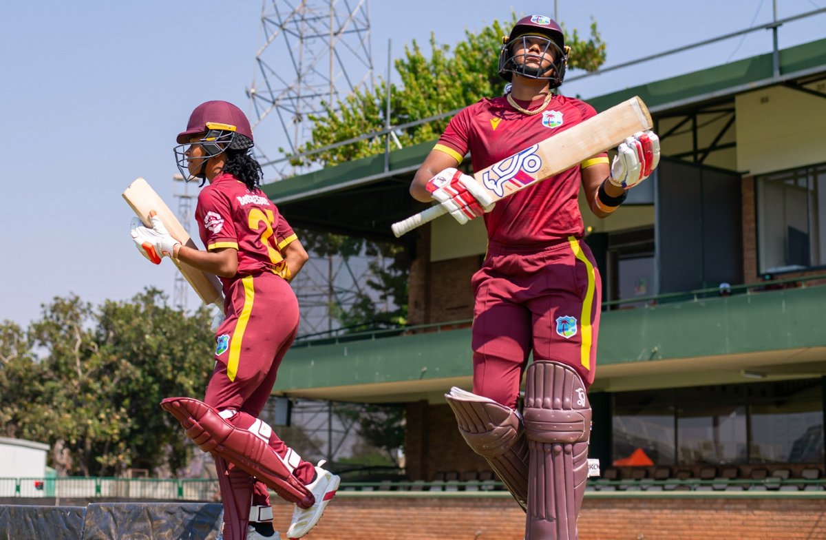 ZBCNewsonline's tweet photo. WEST INDIES WOMEN REACH 60/2 AFTER 14 OVERS

West Indies Women are 60 for two after 14 overs in the second ODI against Zimbabwe at Harare Sports Club, with the visitors batting first after winning the toss.

#ZBCNews #ZimWomen #WIWomen #Cricket #ICCWomen https://t.co/Y222wQ0PUY