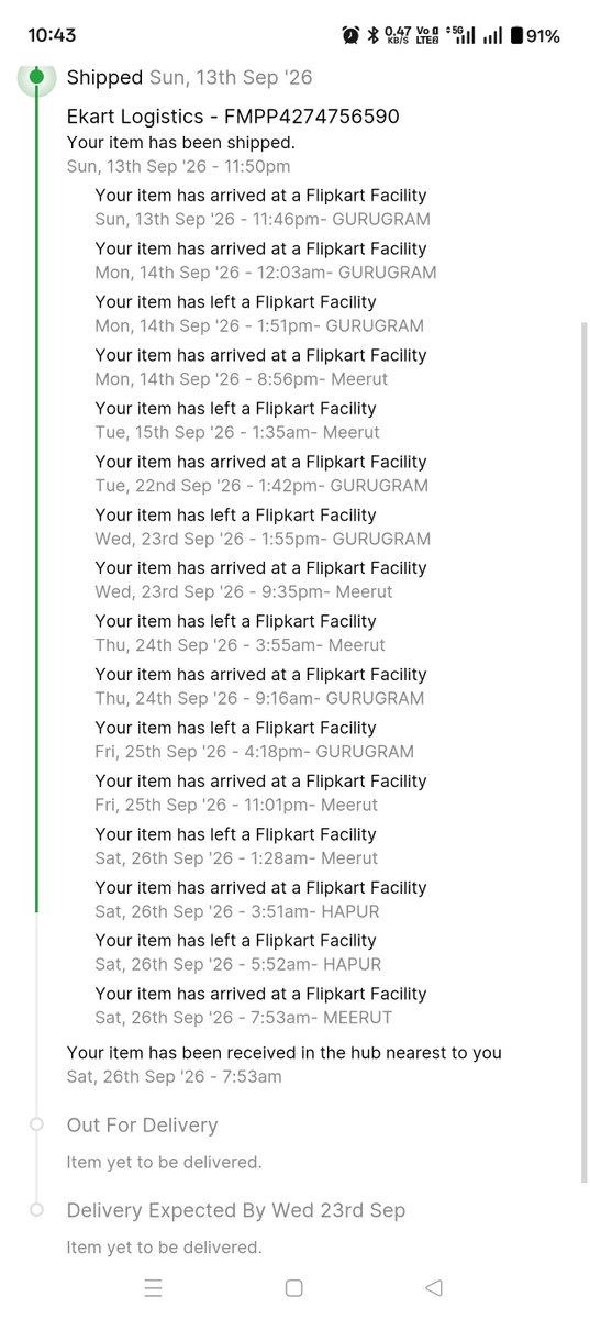 pintukumar2610's tweet photo. #socialMediaMarketing
#ECommerce 
#Flipkart
#Fraud
#FraudByFlipkart 

अभी तक कोई प्रोग्रेस नहीं हुआ है और ना ही प्रोडक्ट डिलीवर हुआ है और न किसी सीनियर ने कोई एक्शन लिया है। https://t.co/gGf0sYyyHw