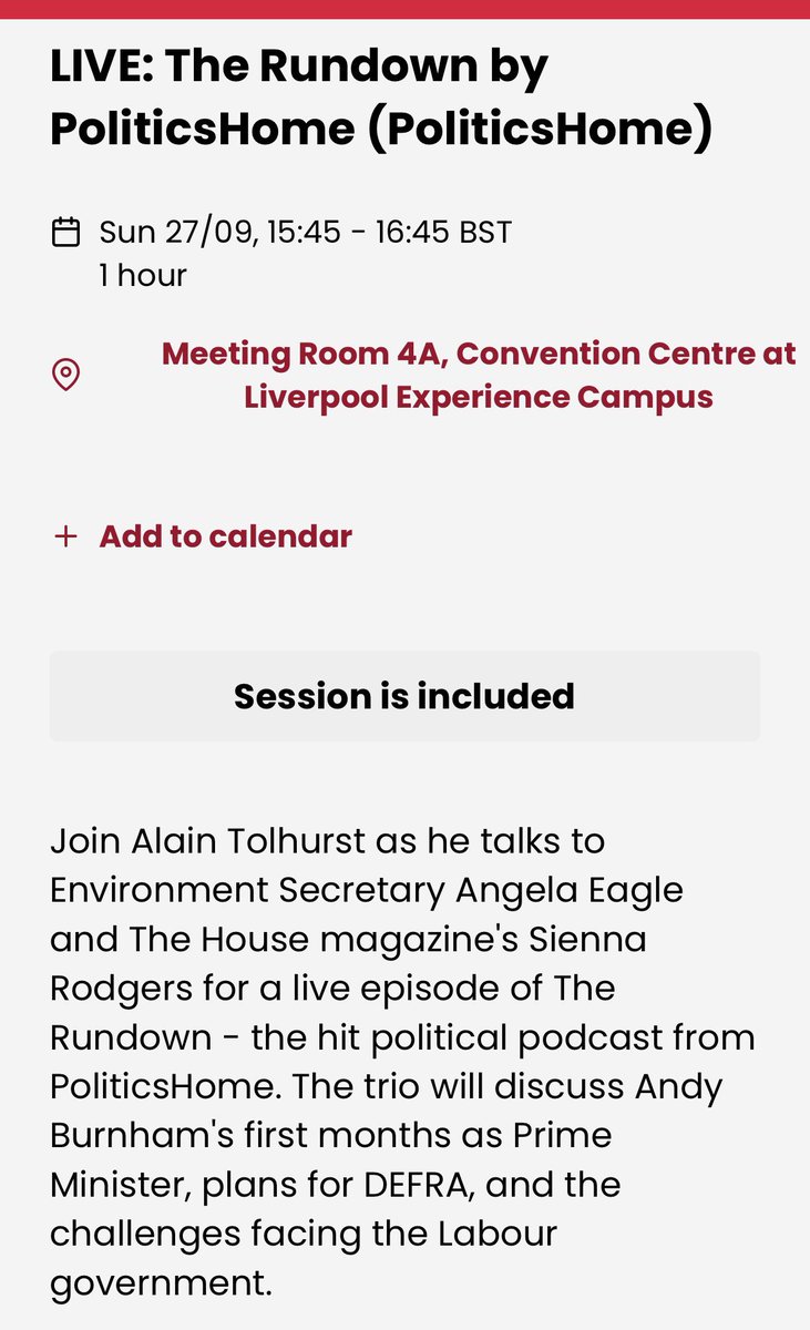 adampayne26's tweet photo. Details in the conference app! https://t.co/v2DylkKl18