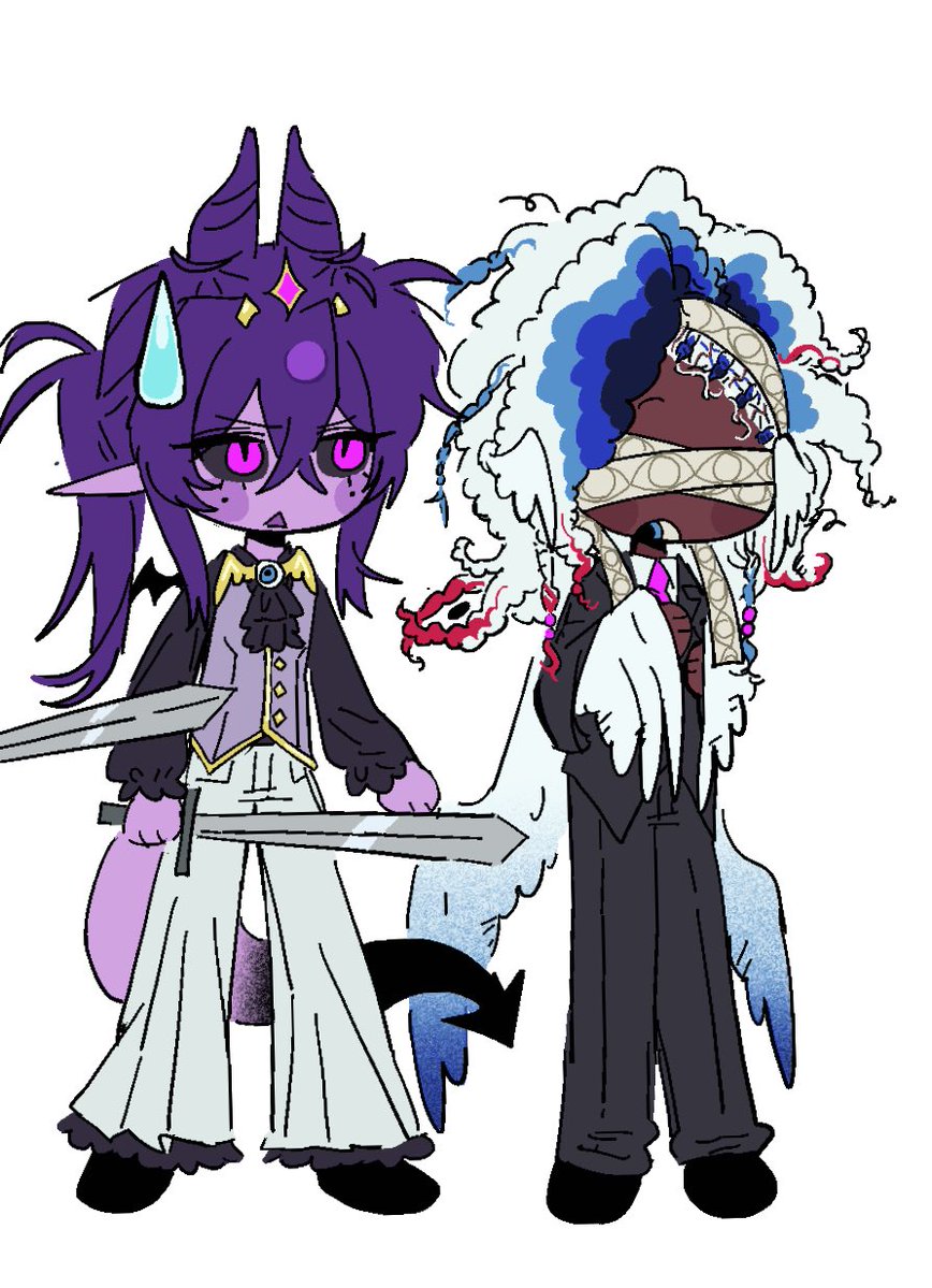 spinklwogl's tweet photo. letting ferre fight a 4v1 is his daily enrichment 
#uusmp #taxduo #antagonistduo #empireduo https://t.co/9KHIa0xHOf