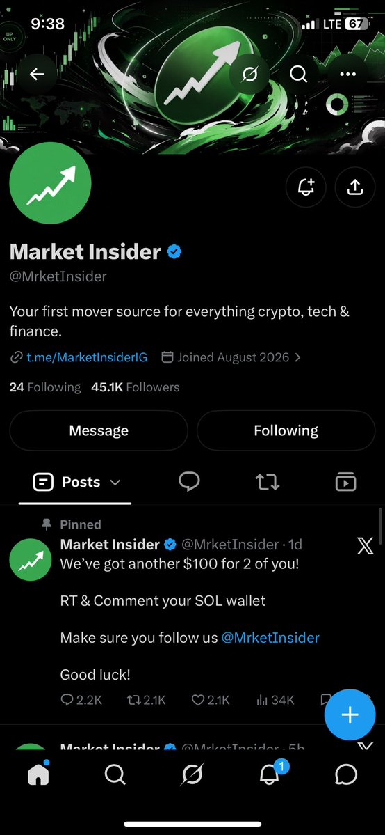 olawale403's tweet photo. @Farmercist @MrketInsider 7ETgJcYr1CKErWxgQkapvkCRMqZ4eKbnJtXN6fh6Ex8G https://t.co/HjhDMpmj4J
