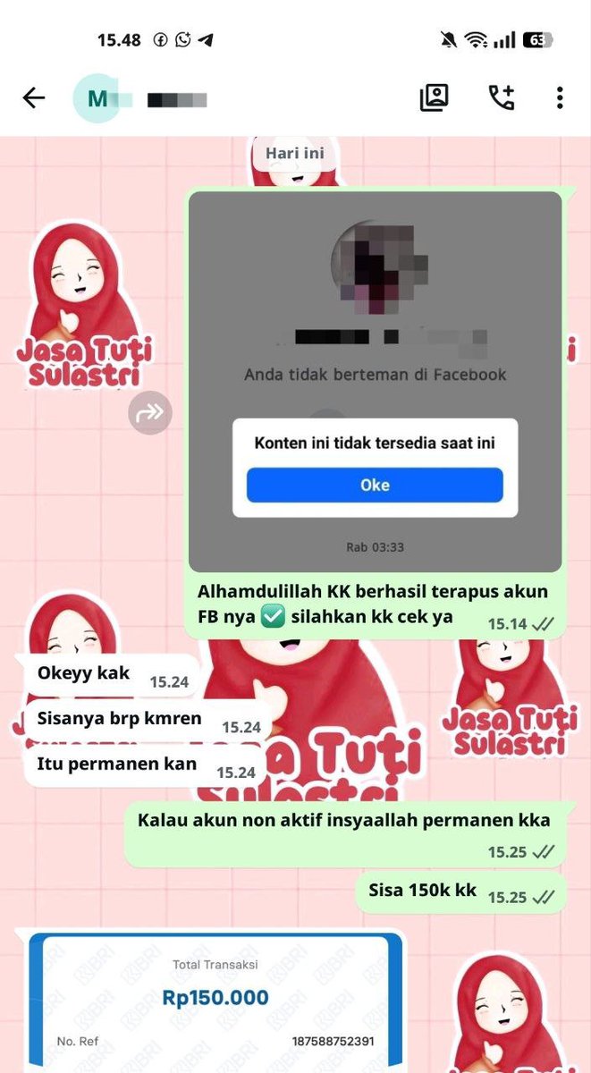 kyenity's tweet photo. JASA PEMULIHAN AKUN / HAPUS AKUN SOSMED RESMI

= JASA LACAK LOKASI
= PULIHKAN CHAT WA LAMA
= SADAP WA/IG
= LACAK HP HILANG BY NO HP / IMEI
= JASA UNSUS AKUN/UNSUSPEND
=JASA HACK/BALIKIN AKUN EMAIL,IG,WA,TWITER/X, FB,TIKTOK,LINE.

FAST PROSES &amp; WA DI BIO
#zonauang #zonajajan https://t.co/oQIeUdAWRL
