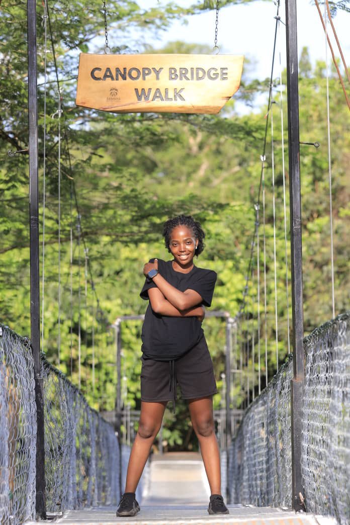 MaamaUganda02's tweet photo. Looking for a different way to experience Murchison Falls? Take a walk above the treetops at @SambiyaLodge and enjoy the beauty of the surrounding wilderness from the canopy bridge.

Every visit to Murchison Falls deserves a stop at Sambiya River Lodge. Come for the adventure, stay for the experience.

#ExploreUganda #UWAOpenParkDays