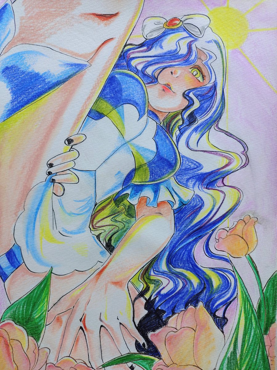 ran1240300's tweet photo. オリキャラ
#創作
#OC
#色鉛筆 https://t.co/NjORcjEwjs