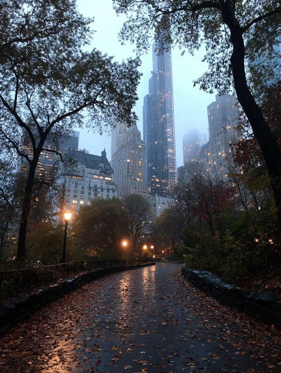 earthviewss1's tweet photo. Foggy Autumn in New York 🇺🇸 🍂 https://t.co/nxkCs29Cgq