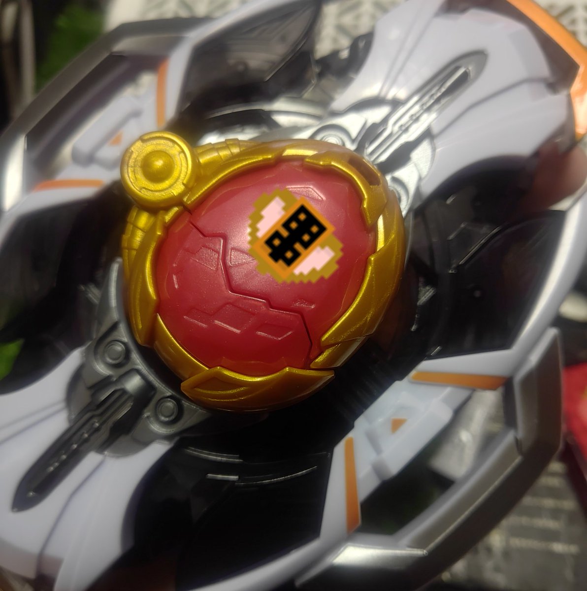 GARUGA07's tweet photo. # ヒメヒナワールドツアー2026
グランドフィナーレ 
ガルの 特撮 JOJI名刺 
エグズversionなのだ〜ᐡ - ﻌ • ᐡฅ
マイスドライバーの上に置くと…
こんな感じ_(   _ Uζ*  ' ꒳​ ' )ζ_ｲﾔｯﾊｧｧｧｧ https://t.co/2bFAlEB2Ph