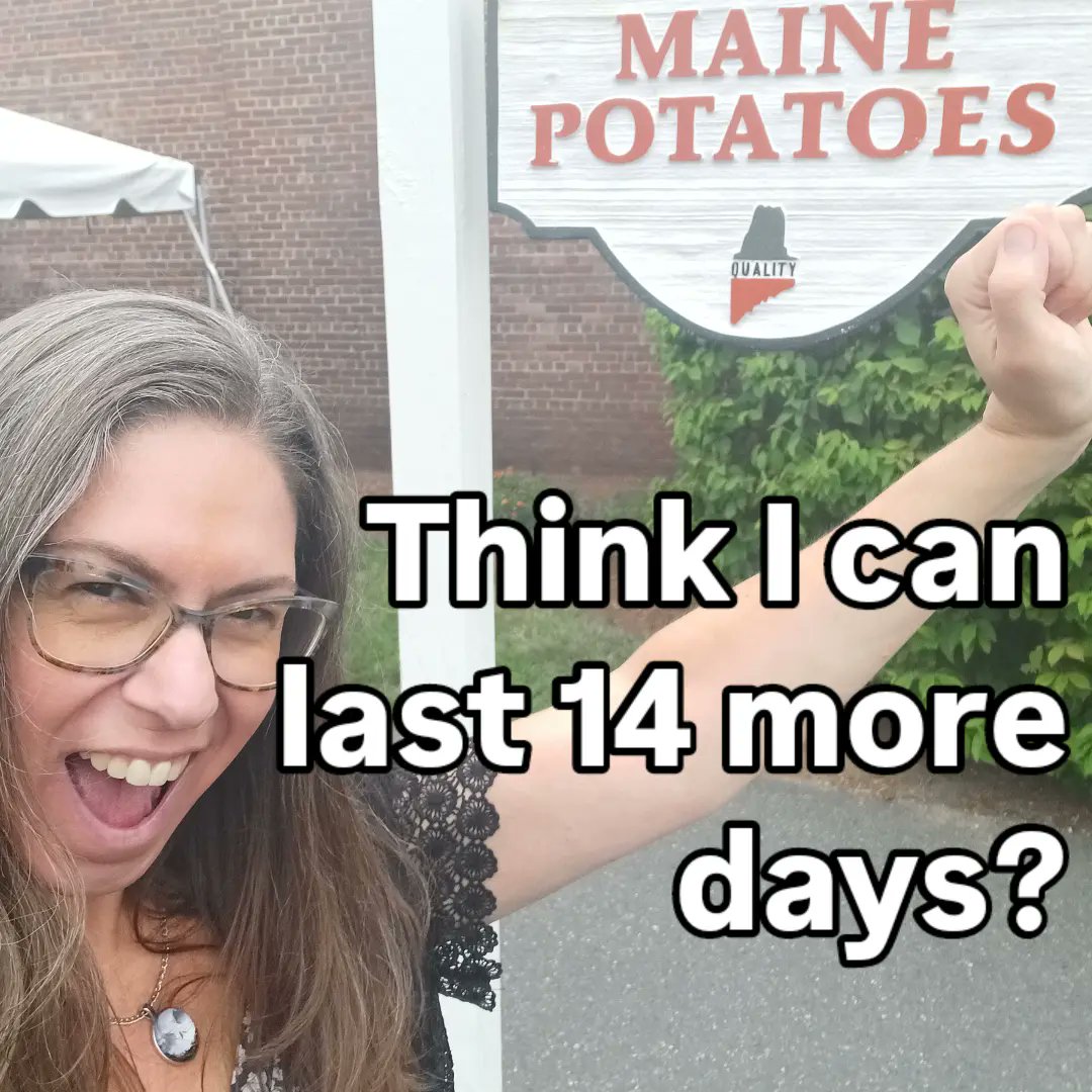 averywalkerlxgh's tweet photo. Where is your favorite Big E potato? Yes! First in line again for Maine Baked Potatoes. I hope the next two weeks fly by and the bathrooms are already unlocked. - Dina https://t.co/PcHfGdns5a