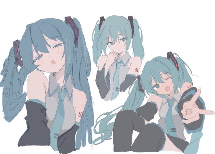 benkyoshirooo's tweet photo. どのミクさんが一番好きですか？？
#初音ミクㅤ https://t.co/qFJyGPZpDq