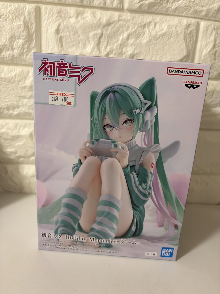 rinne07160's tweet photo. 密かに狙ってたミクフィギュアGETした🫪✊💓 これめっちゃ可愛いんだ♪ https://t.co/6q9vdAAyig