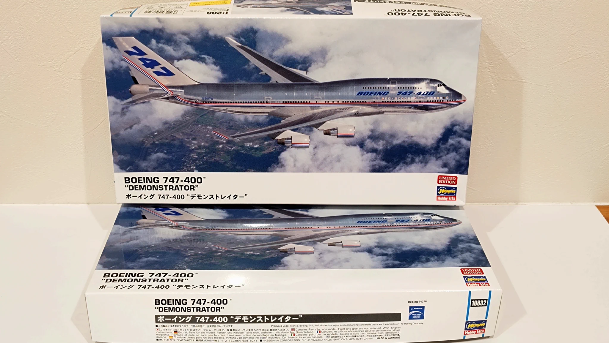 貴重！1/400 747−100SR デモンストレーター すぎたん＠飛行姿勢でいこう！ on X: 