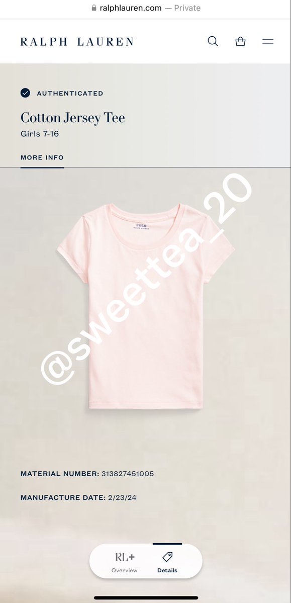 sweet_tea20's tweet photo. ส่งต่อเสื้อยืด POLO Ralph Lauren Size L/G (12-14) ป้ายสแกน 500 รส ต่อรองได้

ของเด็กนะคะ อก 31-33 ใส่ได้ 
เราเอฟจาก ig  secondclothes.wpt1 ค่ะ

#ส่งต่อเสื้อผ้า #เสื้อผ้ามือ2 #ส่งต่อpoloralphlauren https://t.co/KhgNqVp6OG