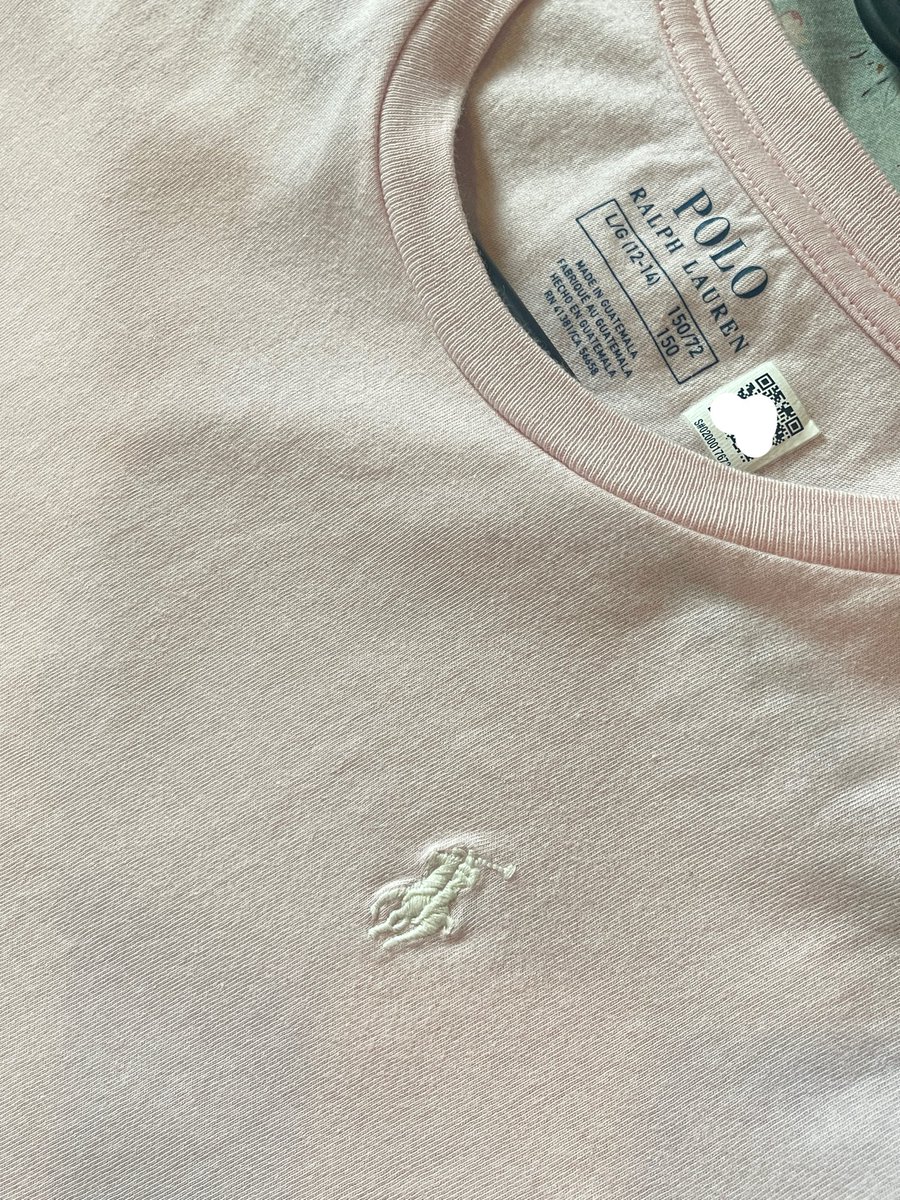 sweet_tea20's tweet photo. ส่งต่อเสื้อยืด POLO Ralph Lauren Size L/G (12-14) ป้ายสแกน 500 รส ต่อรองได้

ของเด็กนะคะ อก 31-33 ใส่ได้ 
เราเอฟจาก ig  secondclothes.wpt1 ค่ะ

#ส่งต่อเสื้อผ้า #เสื้อผ้ามือ2 #ส่งต่อpoloralphlauren https://t.co/KhgNqVp6OG