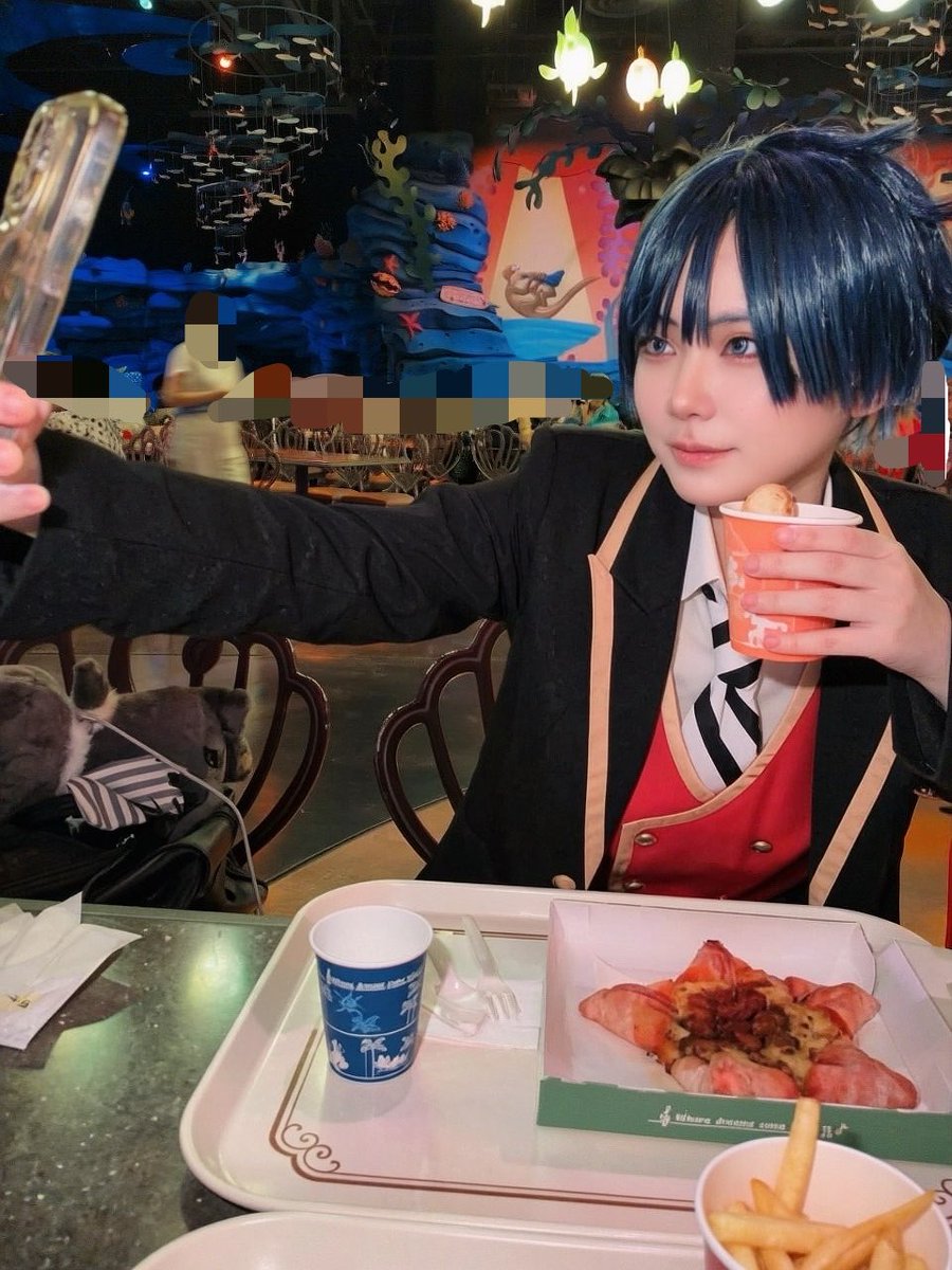 nakape_cos's tweet photo. 25.26の2日間でﾏﾌﾞやってました✌️✌️
ハチャメチャに楽しかったー！！！
 #Dハロ仮装2026  #Dハロツイステ https://t.co/dXlcUqosKk