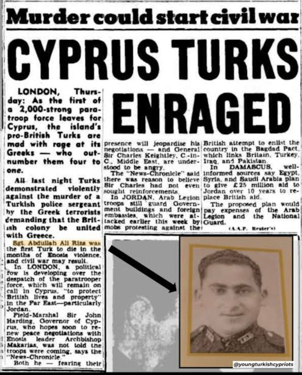 SayariAhmet's tweet photo. @Mish_K_ Turkish forces are in Cyprus to protect Turkish Cypriots from massecre https://t.co/bew5P6vVLc