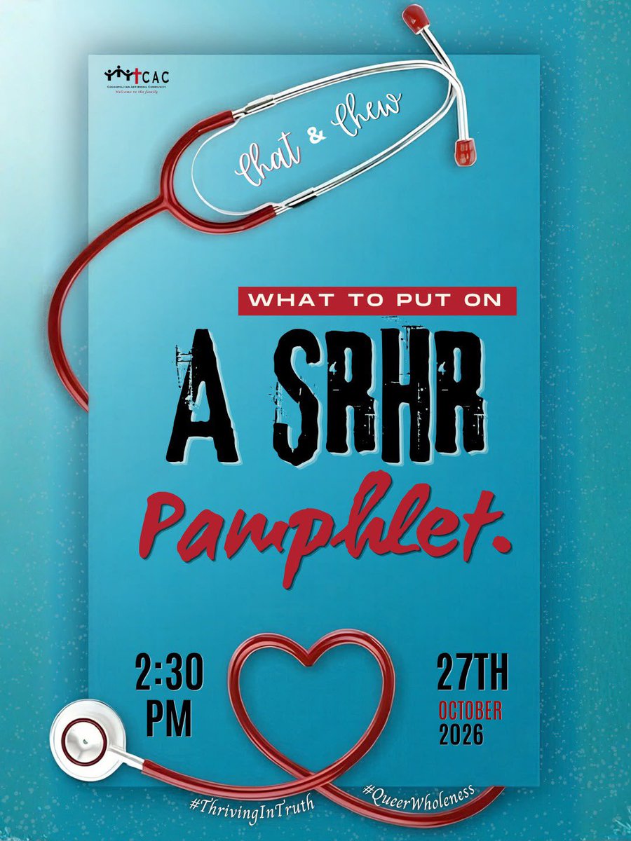 CAC_Ke's tweet photo. Join Cosmopolitan Affirming Community today, 27th October, at 2:30 PM for an honest conversation on sex, consent, safety and sexual health. No shame, just knowledge and dignity. #ThrivingInTruth #SexualHealth #ConsentMatters #QueerWellbeing #CAC https://t.co/RS2TshbGkP