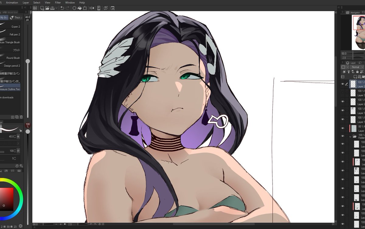 glazedsonata's tweet photo. Another Otoha WIP

#OC #digitalartㅤ https://t.co/q7WDC0izTJ