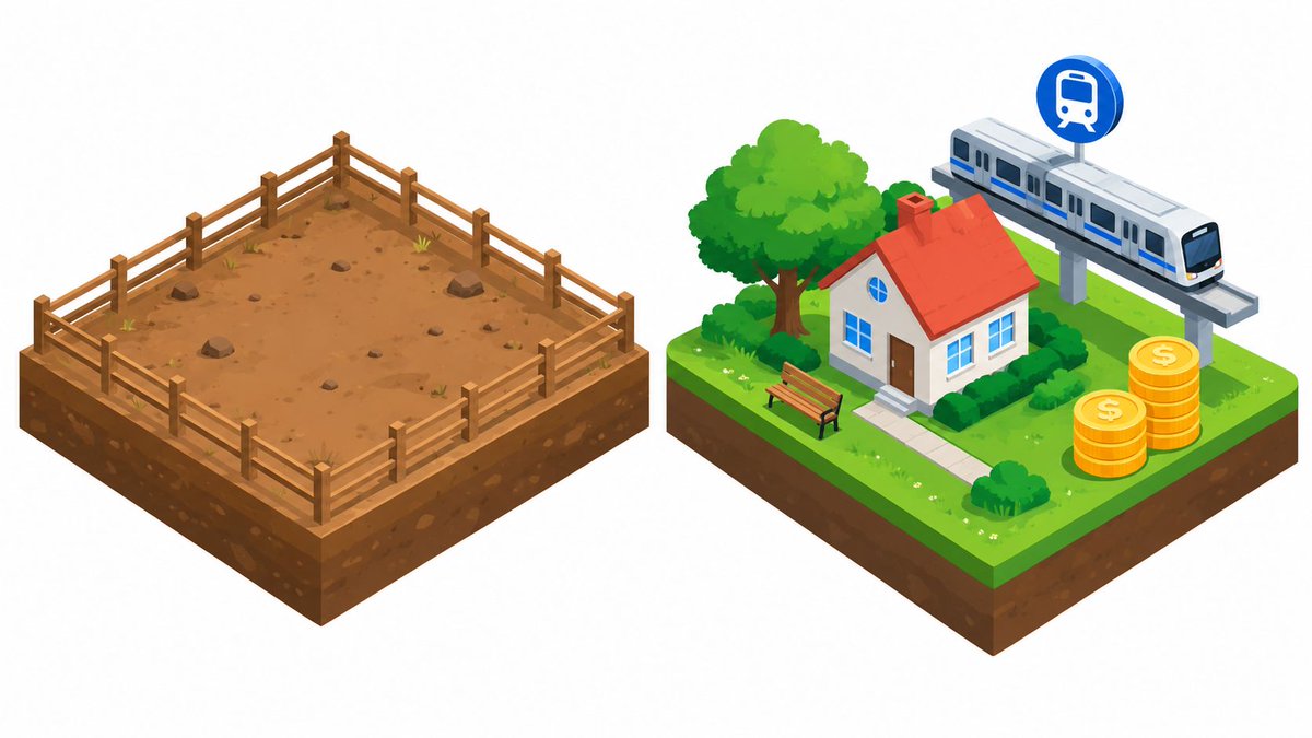 Unitism's tweet photo. Value of Lot Explained in Plain English

Learn what drives the value of lot, how it's appraised, and why land-value taxes, leases, and use rights affect pricing, policy, and your bottom line.

Read more: https://t.co/U7hXhgvEEm https://t.co/ec92VbZ14p