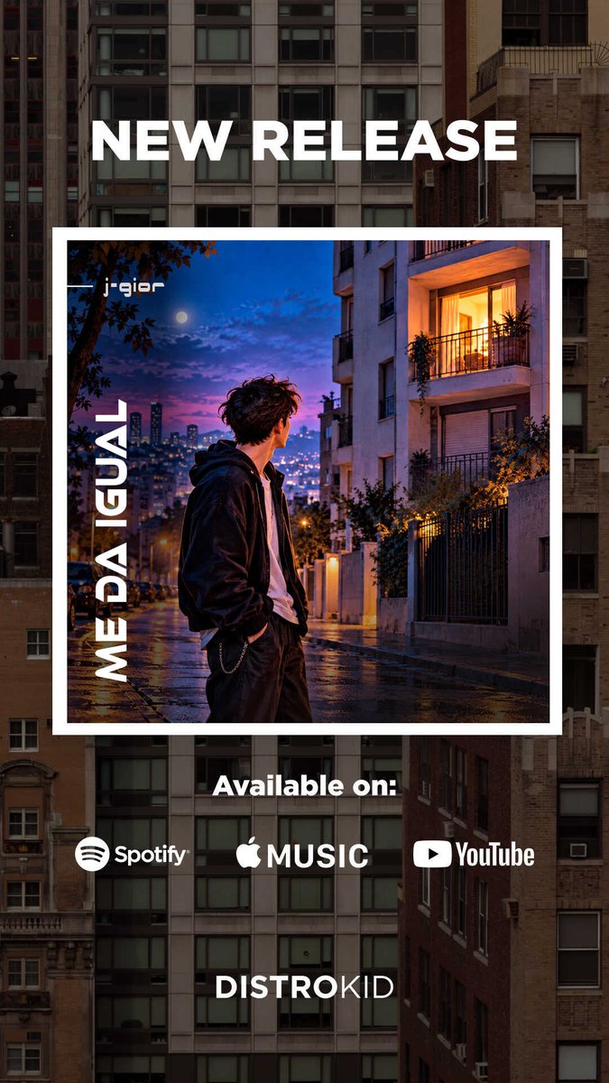 j_gior_music's tweet photo. Escucha mi nuevo sencillo "Me da Igual", distribuido por @DistroKid. #música #cantante #nuevoestreno #AhoraSuena #amor ¡y disponible solo en Spotify!: https://t.co/nisfyvphaa Youtube Music: https://t.co/tL2VhZ4FZu https://t.co/LtgQiljosW