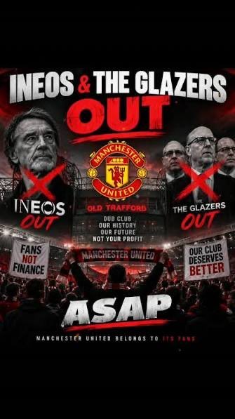 mahfouzmeme's tweet photo. #GlazerandIneosOut #WilcoxandBerradaOut
#SaveOurUnited #BoycottUnited #emptyoldtrafford https://t.co/qyuzVbqdoI