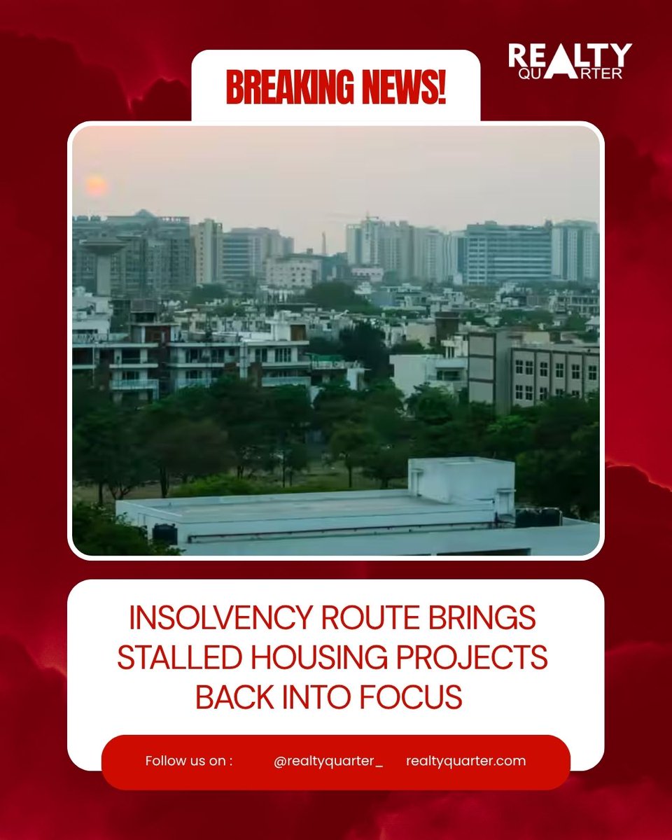 realtyquarter_'s tweet photo. Insolvency Route Brings Stalled Housing Projects Back Into Focu
https://t.co/COuYY7zQwX
📲 Follow us on WhatsApp:
https://t.co/WnJfN0l21V
#IBC #InsolvencyAndBankruptcyCode #RealEstateInsolvency #StalledProjects #Homebuyers #RealEstateIndia #HousingProjects #PropertyMarket https://t.co/b1R5MG7cAP