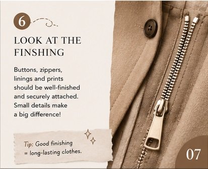 FYWardrobe69's tweet photo. Save this for your next shopping trip 🛍️ 

#fromyourwardrobe #FashionTips #QualityMatters #fabricQuality #CheckBeforeBuying https://t.co/OevgU98LaB
