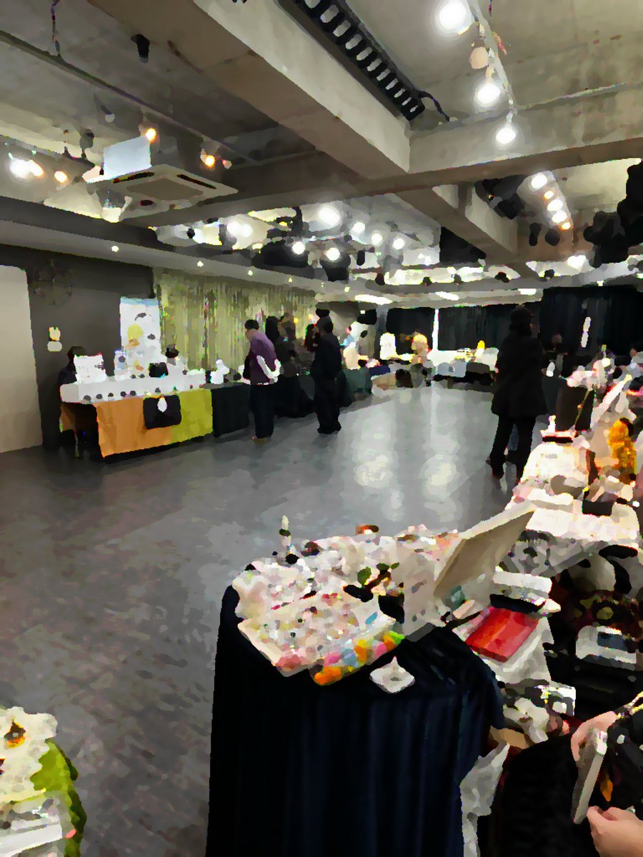 mayonoenoew's tweet photo. #えごま

皆様のおかげです楽しい時間を過ごせました！！
ありがとうございました！
お疲れ様です！
(写真2枚目は設営前の写真です) https://t.co/eNrGB6wlRL