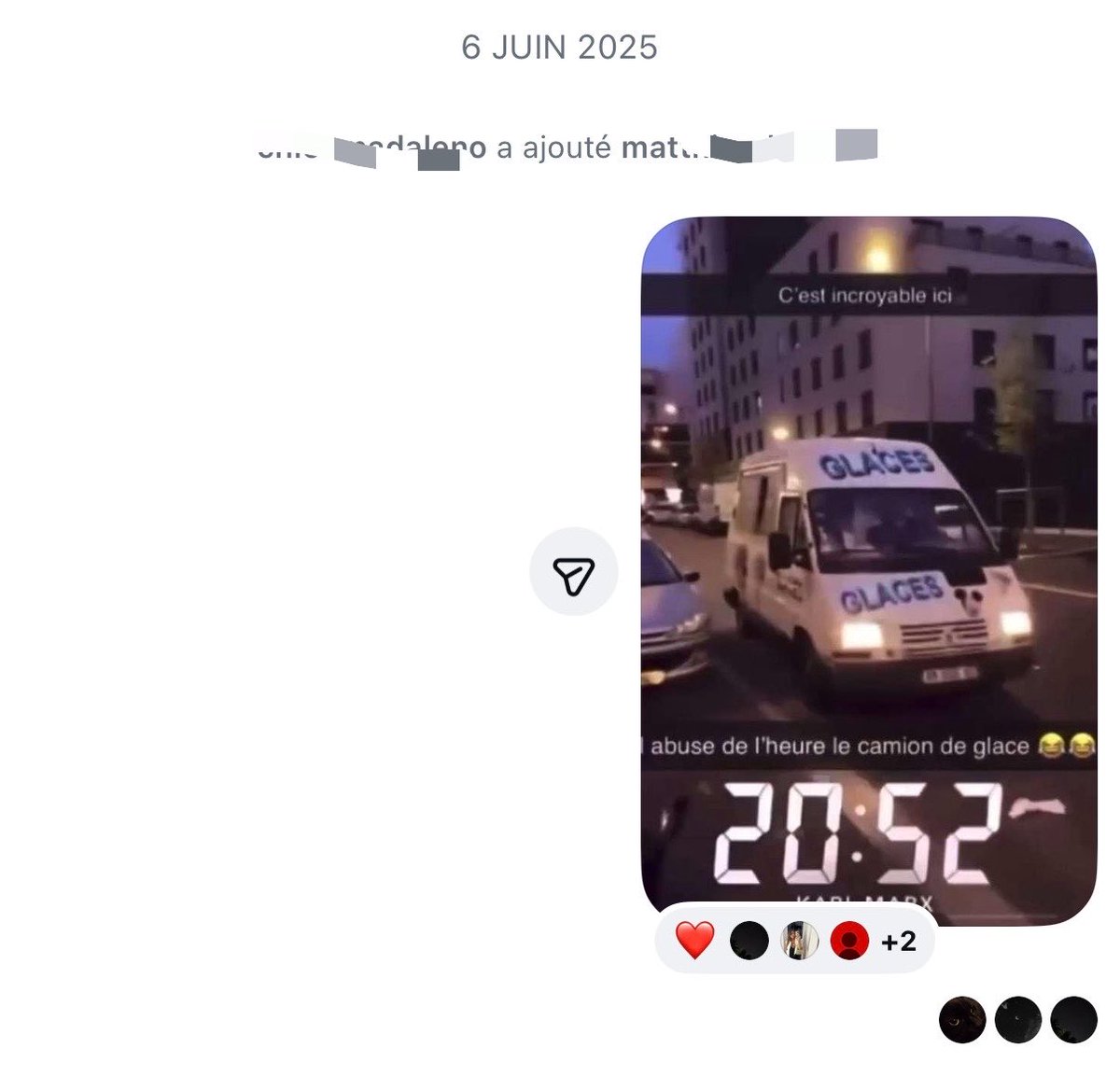 6e3NMeHN's tweet photo. en terminal ça a ajouté un mec de la classe ds le grp le 6 juin https://t.co/Bix9kJoM8d
