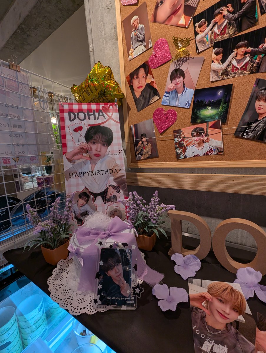 oyou711's tweet photo. ドハちゃん💜HBD🥳🥳🥳

#HappyDohaDay
#nSSign #엔싸인
#DOHA #도하
@domocafe1 https://t.co/2H3u22rwlF