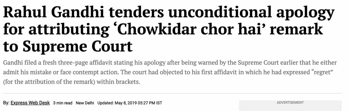 kaushalsheth1's tweet photo. Rahul Gandhi's past apologies and the current controversy.

#MaafiMaangoRahul https://t.co/9StMGXC2jG