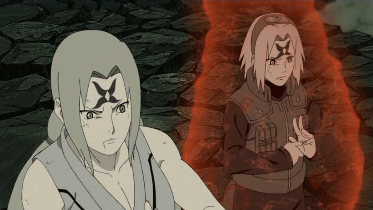iamGbol1y's tweet photo. Is there a canon reason that Sakura or Tsunade weren’t able to have slug sage mode? Or maybe Kishimoto just didn’t want to https://t.co/O1M6ZHe4qJ
