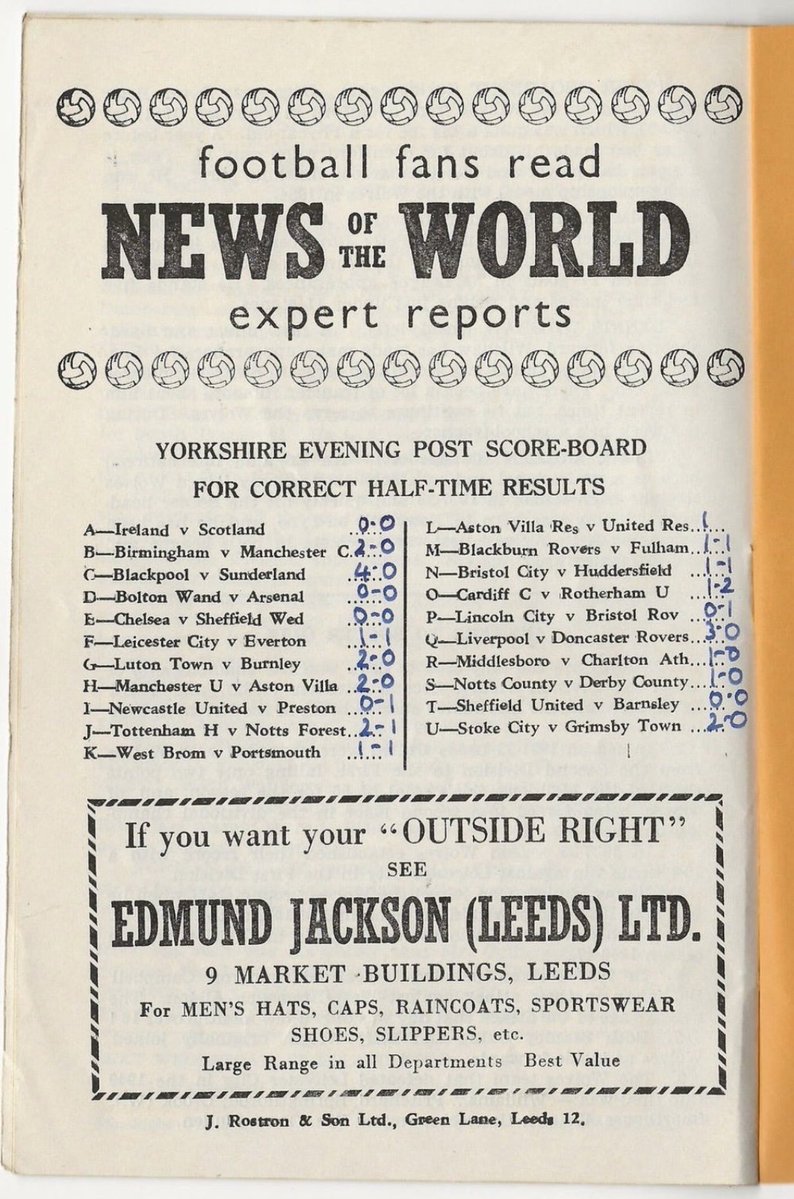 WindyLUcards's tweet photo. I’ve written a second piece about ‘Things You No Longer See At Elland Road’.
It’s about the longevity of Half Time Scoreboard.
With thanks to @Nickrob14
#lufc #mot #alaw
https://t.co/p4WCfLTXVE https://t.co/W0vQkWvVaJ