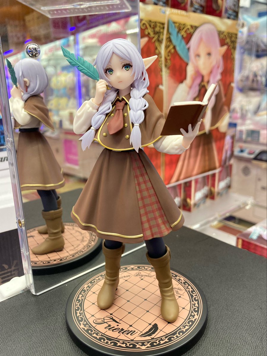GiGO_Imure's tweet photo. 【景品情報】

葬送のフリーレン　Coreful フィギュア　フリーレン〜探偵ver.〜

🌟本日入荷しました🌟
📖ご来店をお待ちしております📖

#葬送のフリーレン #フリーレン https://t.co/BuwQLpqrWN