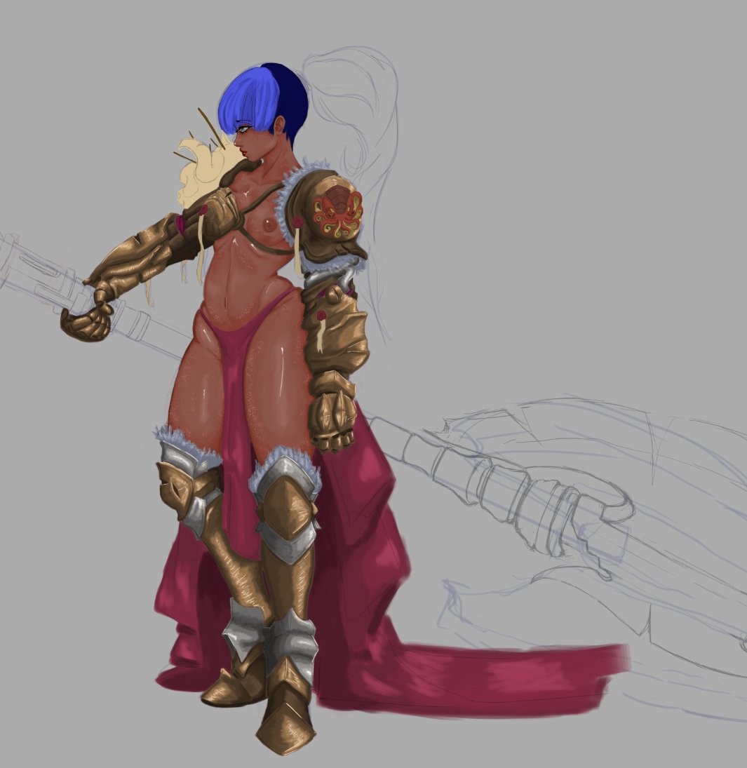 Nazzferatu's tweet photo. WIP https://t.co/HCoJOJFugc
