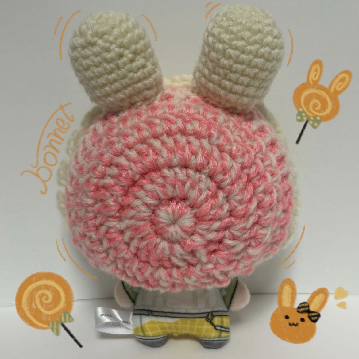 yuyu1mi's tweet photo. にじまるっと用のうさ耳フリルボンネット

後ろがペロペロキャンディーっぽくなってるのがᴾᴼᴵᴺᵀ

ﾒﾙｶﾘ：https://t.co/yXUbQzeQJY https://t.co/GRqstfL9LE