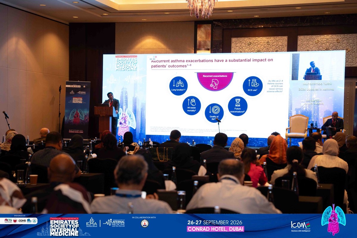 ESIM_Society's tweet photo. Before we dive into Day 2,  a look back at how Day 1 ended. ⏪

Pulmonology: Updates on Daily Practice
Integrated Care in Daily Practice

That's Day 1 officially in the books. ✅

Now back to Day 2 — Cardiovascular is next. 👉

#ESIM2026 #Pulmonology #IntegratedCare #Day1Recap https://t.co/N0bH6ey6cK