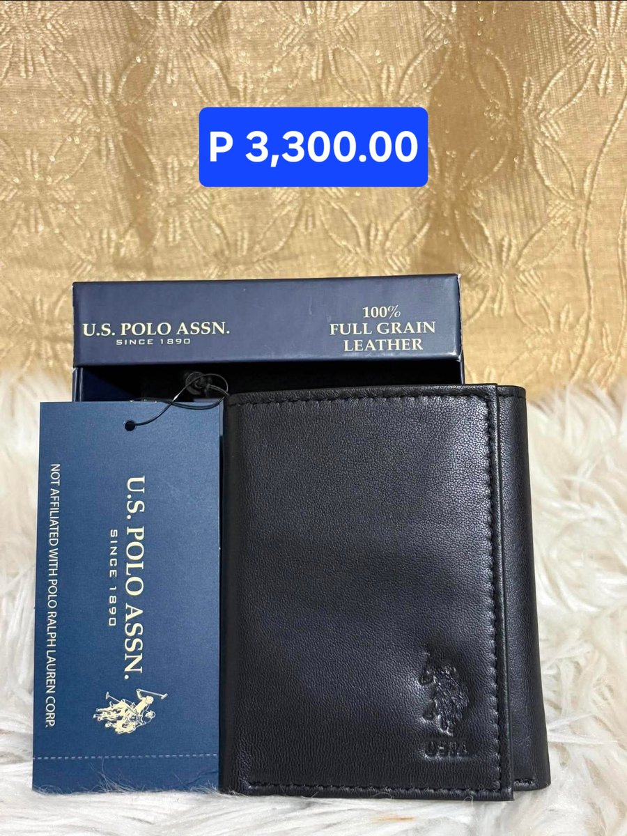 abbydusaban's tweet photo. 🖤 FOR SALE | U.S. POLO ASSN. WALLET 🖤
✨ 100% Full Grain Leather
✨ Brand New / With Box &amp; Tags
💰 ₱3,300
Perfect for everyday use or as a gift! 🎁
📩 DM me if interested.

#USPOLOASSN #LeatherWallet #MensWallet #ForSalePH #ShopPH #WalletPH https://t.co/lF1tjSWVdm