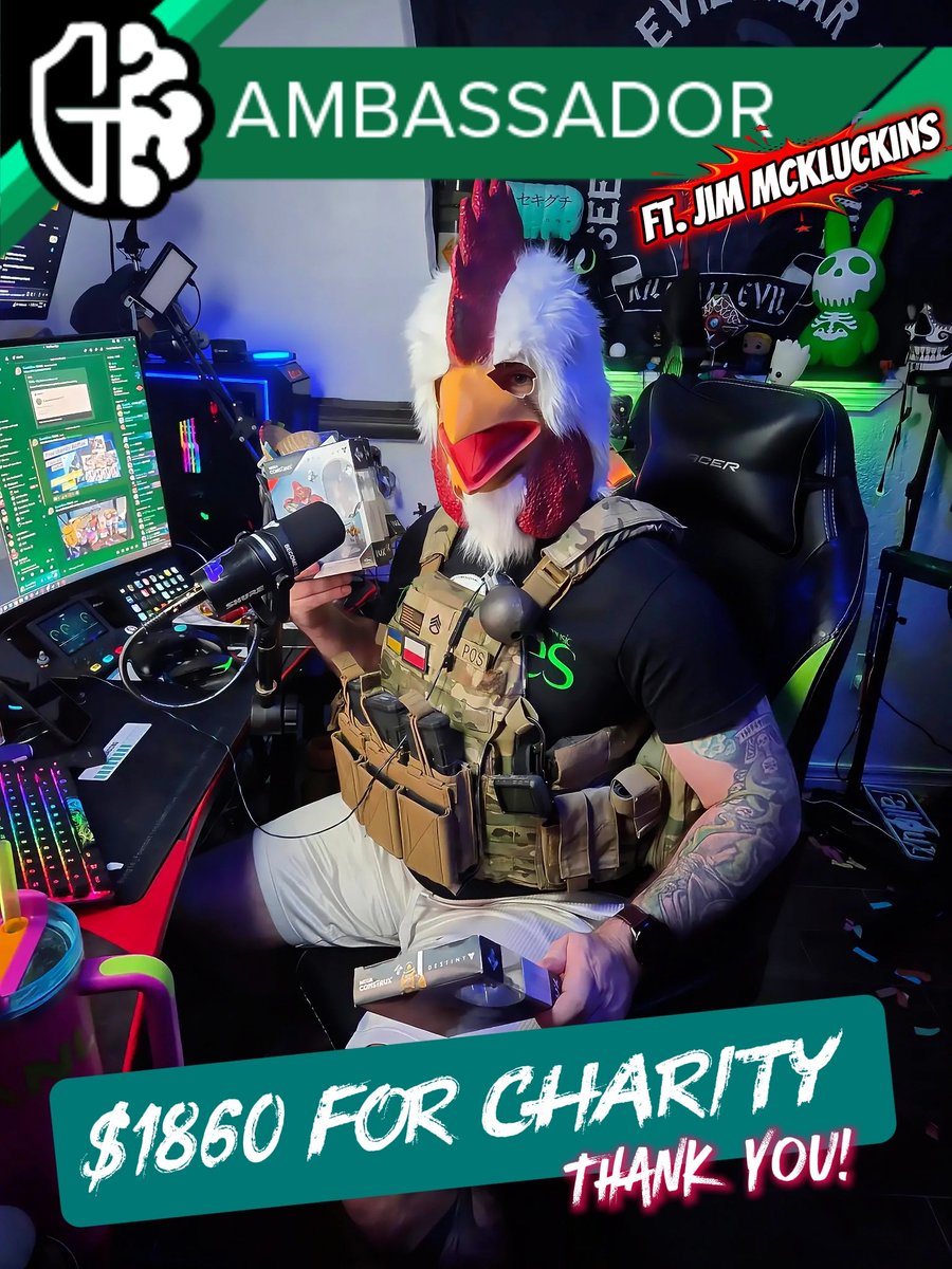 CausticGrim777's tweet photo. Great news everyone! 

The Soul Lock event was a huge success. Almost doubling the goal amount in a single night. Thank you for showing up for mental health. 

@tiltify thank you for having a platform to make this possible. 

#GuardiansMH #destiny2 https://t.co/RtMynGE8Zv