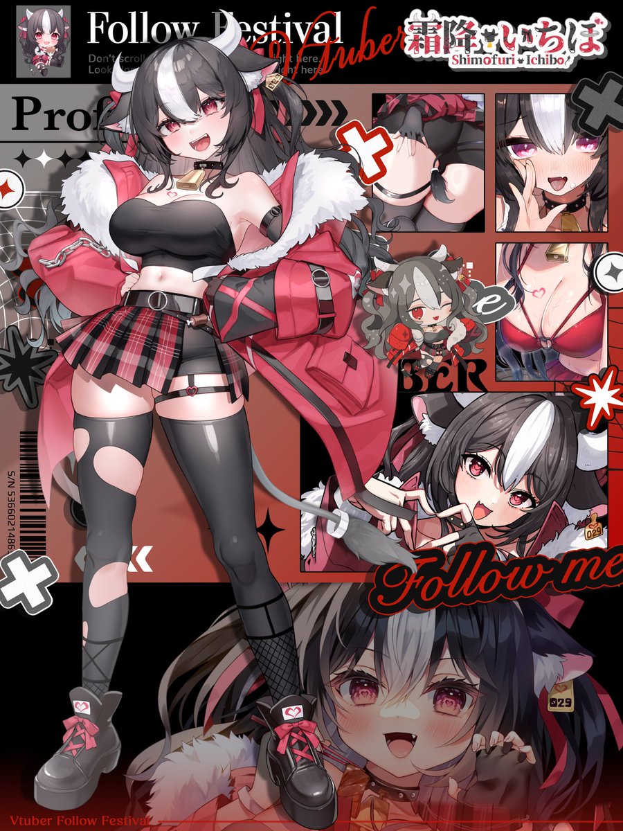 shimofuriichibo's tweet photo. 黒毛和牛A5ランク牛娘Vtuberにハマってみない？

✔️関西弁のバライティ特化お姉さん

✔️ザリガニ100匹捕獲🦞食レポ配信多数

✔️アニソン〜懐メロまで歌います🎙️

リスナー大好き.ᐟ.ᐟ笑かすの大好き.ᐟ.ᐟ

メンタルの安定感◎ 人情タイプ◎

毎日を笑顔で過ごしたい人にぴったりﾃﾞｽ♥️ https://t.co/ADamXNLAfE