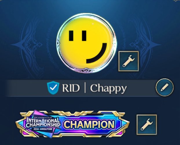chappy_106's tweet photo. Shadowverse International Championship 2026 Singapore 優勝！！！
E13-3D12-8

PS選手として世界大会一番乗り！
勢いつけてPSでも頑張るぞ！！！
#シャドバWB #シャドバPS #RIDWIN https://t.co/Z37xU1BCdo