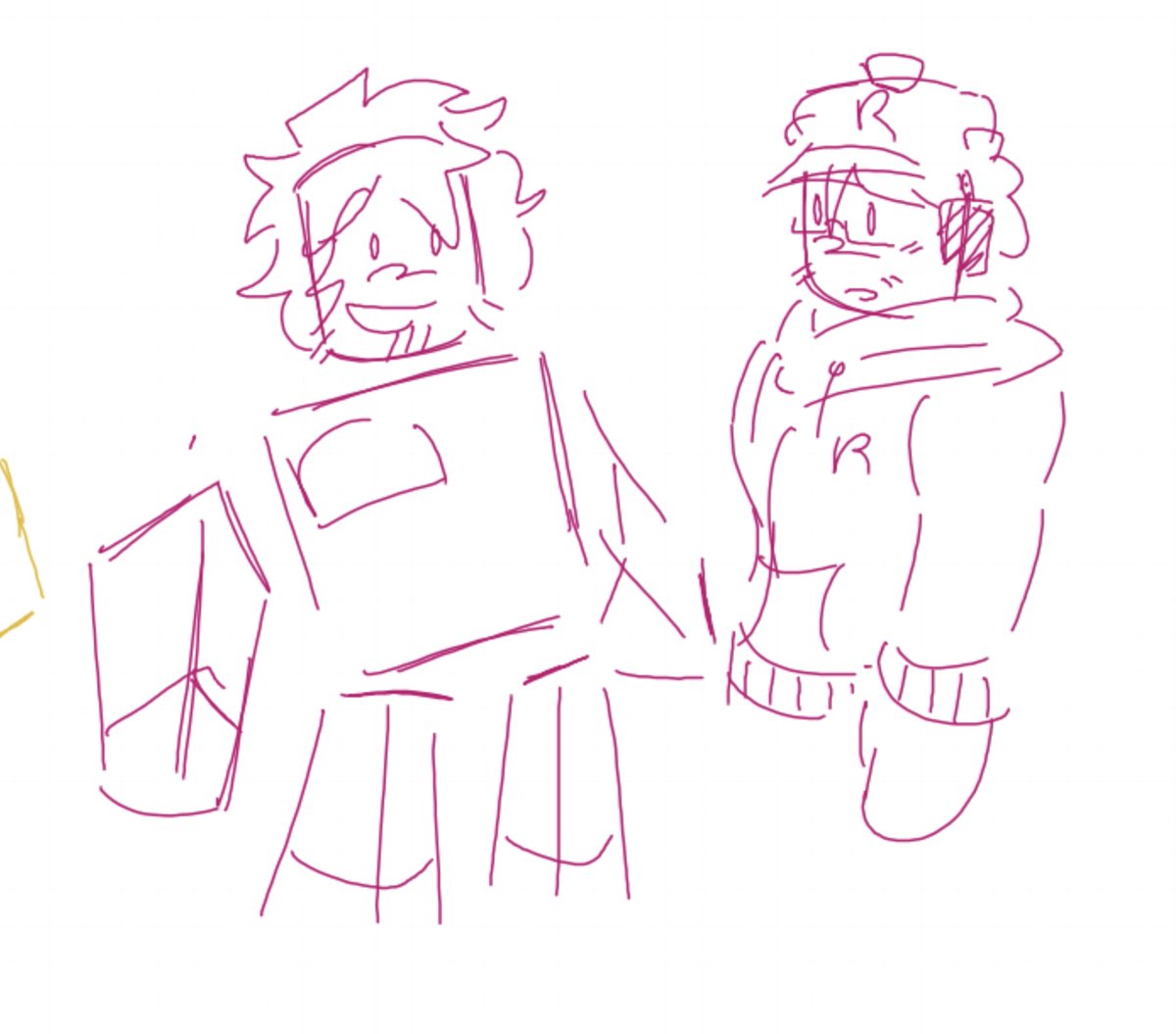 Maxinabotle's tweet photo. Some other doodles :] 
#shedletsky #buildershed #builderman #c00lkid #bluudud #prettyprincess #taph #roblox #forsaken https://t.co/2B6AQzhWAG